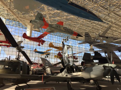 A cornucopia of historic airplanes.